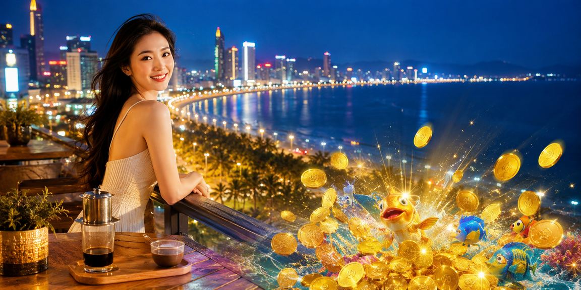Người dùng thư giãn tại quán cà phê Đà Nẵng và tham gia casino trực tuyến an toàn trên điện thoại