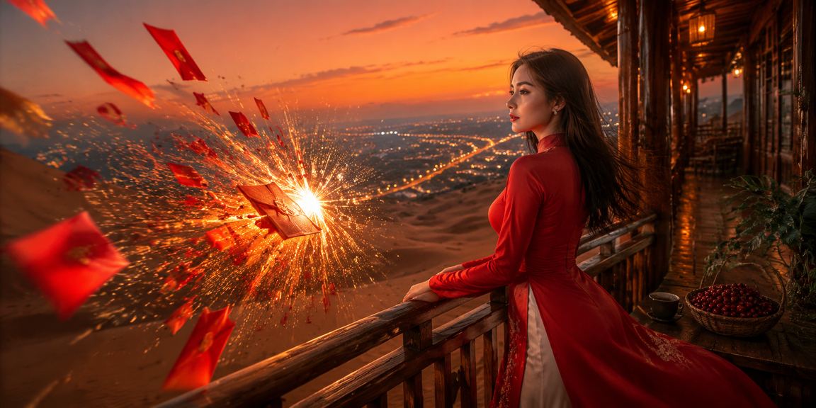 Người dùng sx66 nhận phong bì đỏ bonus tại bãi biển Mũi Né